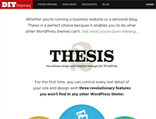 Tablet Screenshot of diythemes.com